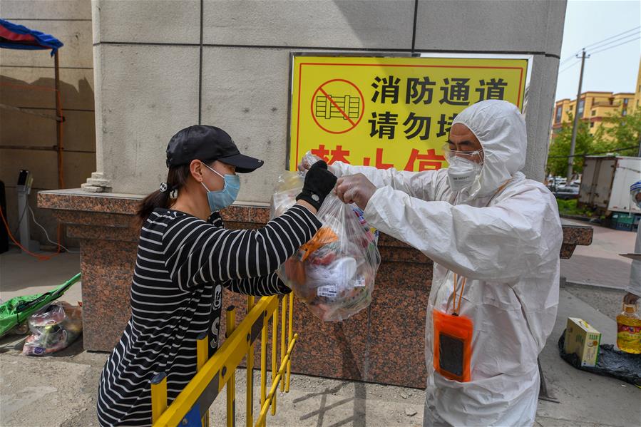 （聚焦疫情防控）（7）吉林舒蘭：商超配送保障物資供應