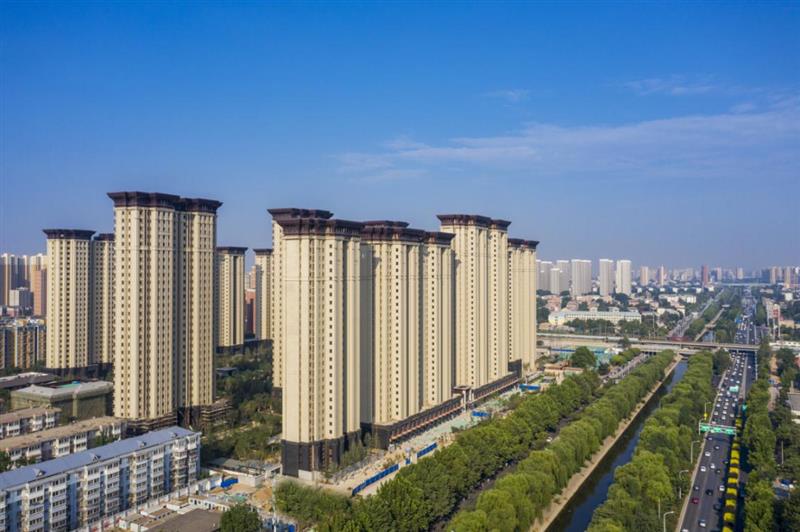 攝圖網(wǎng)_501633238_航拍環(huán)路周邊樓盤（非企業(yè)商用）