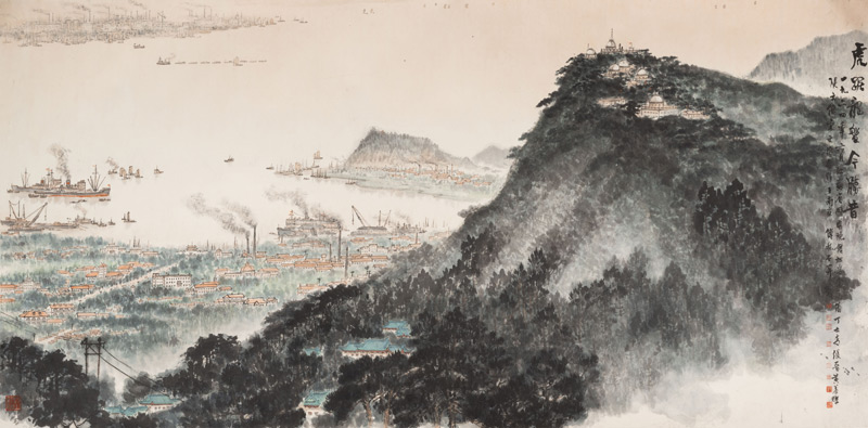 近現(xiàn)代中國畫名家百幅精品亮相深圳 見證新中國發(fā)展